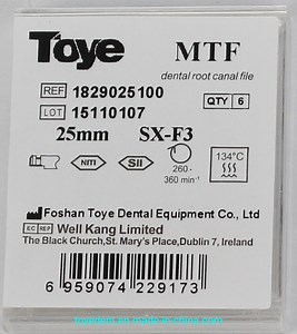 [Hot Item] Dental Root Canal File Niti Material Mtf Rotating File for Endodontic Treatment
