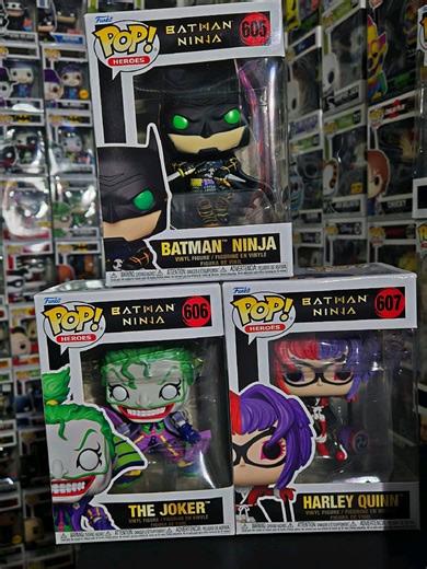 Today's mail call! #batman #batmanninja #dccomics #fyp #funkopop