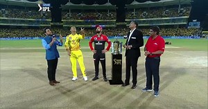 M01: CSK vs RCB – Toss