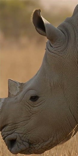 The Rhino: Nature’s Living Tank! 🦏 #shorts