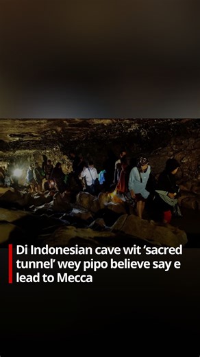 16K views · 57 reactions | For Indonesia West Java, thousands of pilgrims dey visit Safarwadi Cave as dem believe say e hold hidden path to di Holy City of Mecca. Some dey come test ancient ritual, odas dey seek blessings from sacred water. But shey na faith, legend, or just myth? | BBC News Pidgin | Facebook