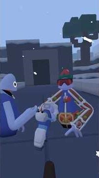 Contest between freeze ray machine and freeze ray ball