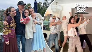 Demi Moore and daughters Tallulah, Scout and Rumer Willis share dancing video to Scout’s new song