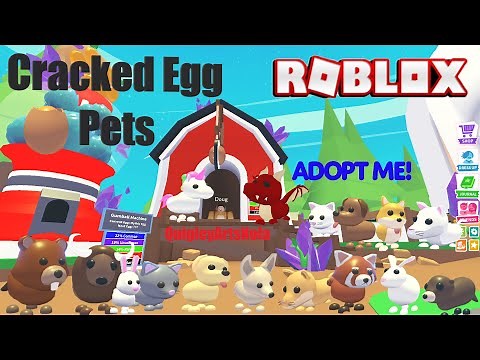 Cracked Egg Pets List! Adopt Me!