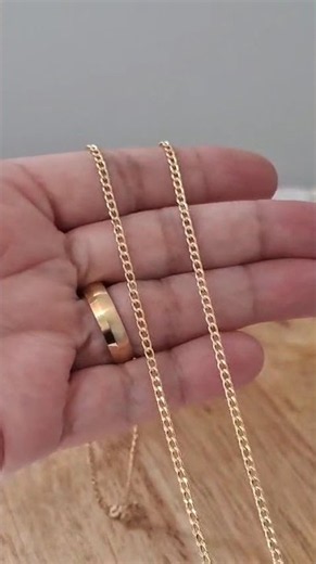 Corrente masculina 60cm em ouro 18k com cruz