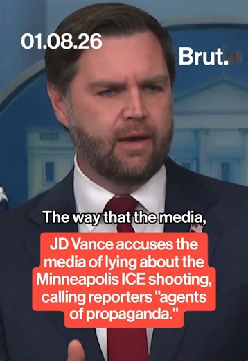 Vice President JD Vance expressed frustrations with the media during a White House press conference Thursday, accusing them of lying about the fatal Minnesota ICE shooting and intentionally framing the involved agent as a murderer. #JDVance #WhiteHouse #PressBriefing #ICEShooting #Minneapolis
