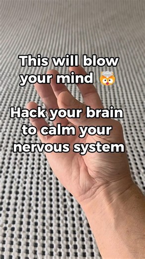 Nervous system hack #nervoussystemregulation