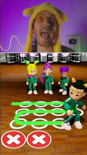 Sound effects of [Squid Game 4] Girls vs Boys 💄🔵 Squid Game Challenge PK XD Roblox Meme #shorts