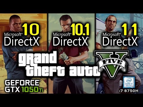 DirectX 10 vs DirectX 10_1 vs DirectX 11 - Grand Theft Auto V