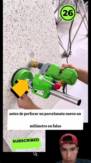 EL FIN DE LAS GRIETAS LA REVOLUCIÓN EN PERFORACIÓN DE PRECISIÓN 🛠️💎#herramienta #construction
