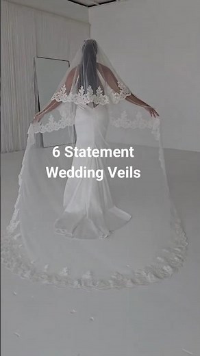 6 Statement Wedding Veils