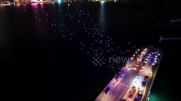 Hong Kong: Drone light show marking upcoming Chinese New Year staged in Hong Kong