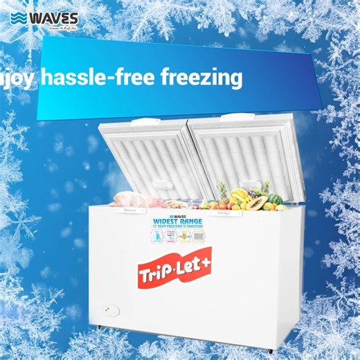 25 reactions |  Keep Your Deep Freezer in Prime Condition! ❄️ Prevent over-freezing and preserve frozen food quality! ✨ Maintain the right temperature for long-lasting freshness. Learn practical tips for optimal deep freezer maintenance. ❄️ #DeepFreezerTips #PreserveQuality #PreventOverFreezing #OptimalCondition #FrozenGoodies #EfficientStorage #KeepItCool #OrganizedStorage #NoIceBuildup | Waves Pakistan | Facebook