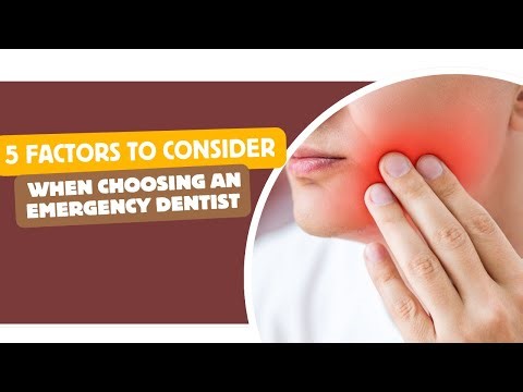 5 Factors to Consider When Choosing an Emergency Dentist | Dental House MI