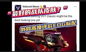 “最好看的战队皮肤？”外网高度评价EDG战队皮肤