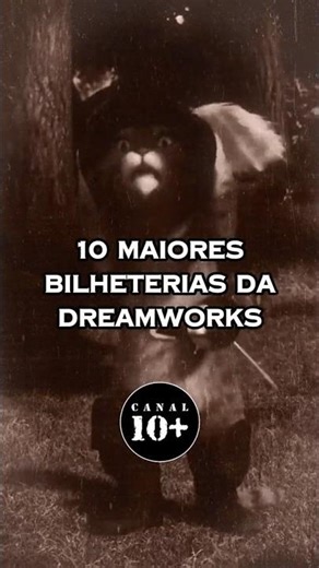 10 Maiores Bilheterias da DreamWorks! 💰🎬 #shorts