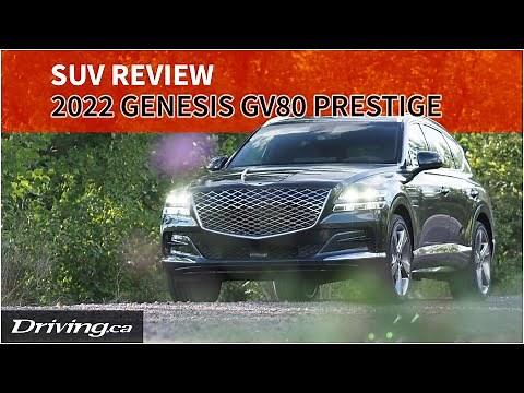 2022 Genesis GV80: 3 Important Impressions From The Backroads | Driving.ca