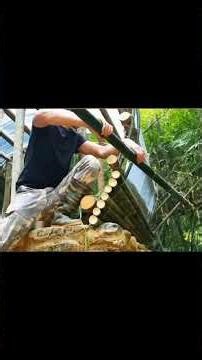 He Built a Hidden Egg-Shaped Villa on a Mountain Using Only Jungle Materials | Survival Masterpiece