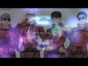 MONKEY MAJIK - A.I AM HUMAN (AUDIO WITH VISUALIZER)