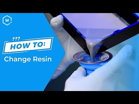 How To: Change the Resin In Your 3D Printer