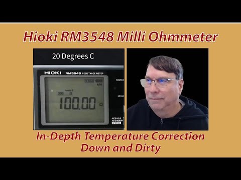 Hioki Milli Ohmmeter, Deep Dive into how temperature correction values really work.