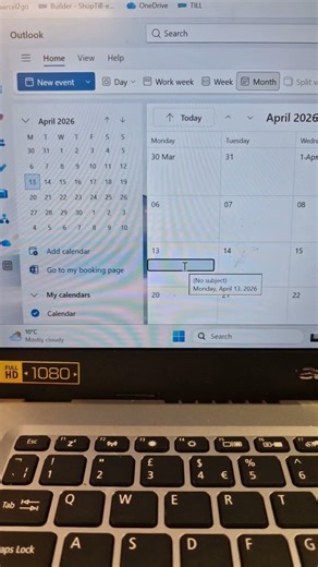 How to quickly use Outlook email as a calendar 📅 #admin #fitness