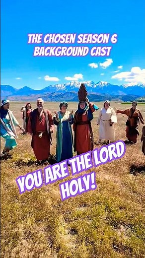 The Chosen Season 6 Background Cast! 🔥