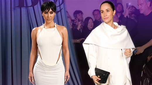 Meghan Markle makes a surprise appearance at Paris Fashion Week next to Kim Kardashian, Lauren Sánchez Bezos and Georgina Rodríguez. | Entertainment Tonight