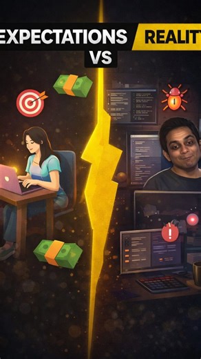 Codecraze on Instagram: "Everyone sees the tip of the iceberg… but only coders know what’s underneath. 🧊💻 From “easy work & big packages” to bugs, anxiety, sleepless nights, and endless learning — this is the real reality of coding. Still… we love it. ❤️‍🔥👨‍💻 What part of this iceberg hit you the hardest? 👇 . . . . . #RealityOfCoding #ProgrammerLife #DeveloperLife #CodingLife #SoftwareEngineer TechLife BugLife Debugging CodeNewbie LearnToCode ProgrammersHumor SleeplessNights ContinuousLear