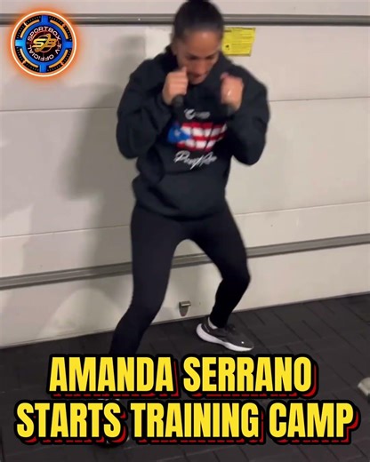 Amanda Serrano Starts Training Camp #boxing #amandaserrano #fyp #viral #boxingnews