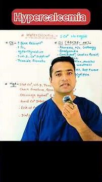 Hypercalcemia | Causes, Symptoms, Diagnosis & Treatment | Nursing & Medical
