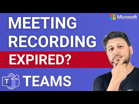 How to Retrieve Expired Teams Meeting Recording 🤔