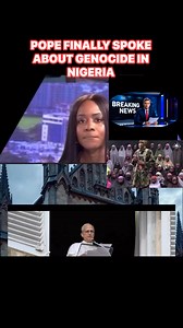 “In a solemn call for peace, Pope Francis raises his voice for Nigeria — urging the world to confront violence, protect the vulnerable, and restore the dignity of every life.” #genocide #PopeLeoXIV | Nigertoday News