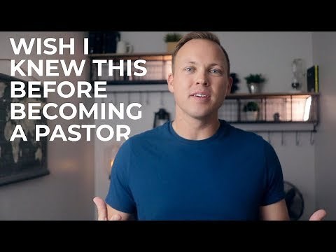 20 Things I Wish I Knew Before Becoming a Pastor