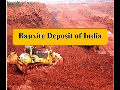 Bauxite deposit of india and distribution:Mineralogy