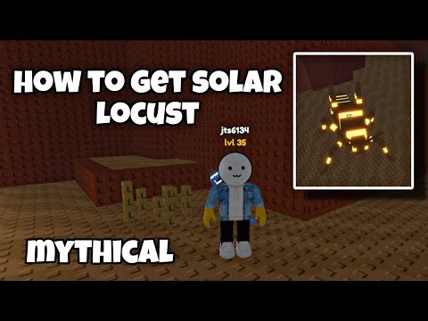 How to Get Solar Locust in Catch Bugs Roblox | mythical