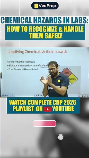 How to Handle Chemical Hazards in the Lab | Lab Safety Tips for Researchers & Students | CDP 2026