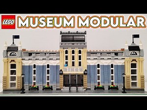 LEGO Dinosaur Museum Exhibit Modular Building Review