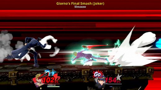 Giorno's Final Smash (Joker) Mod for Super Smash Bros. Ultimate | SSBU Mods