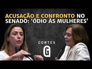 ⚠️ “I could be in jail”: Damares raises tension in discussion about hate crimes against women.