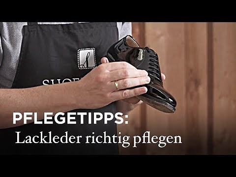 Lackleder richtig pflegen