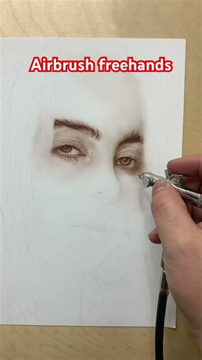 This Billie Eilish Portrait is Painted.