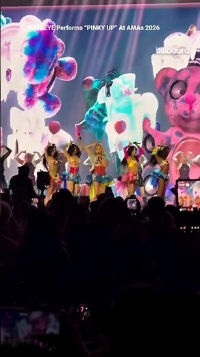 KATSEYE Performs “PINKY UP” At AMAs 2026 🔥 Their Stage Presence Is INSANE!