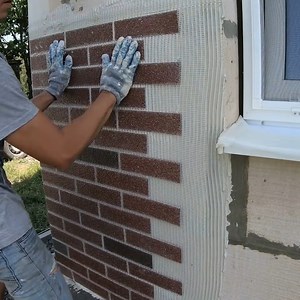 Finishing The Facade Under Imitation of Brick | DIY & Crafts