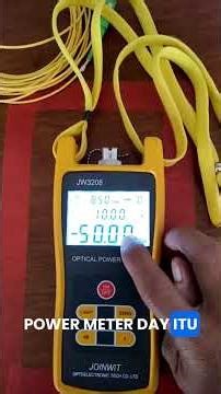 Cara Pakai Optical Power Meter (OPM) | Tutorial Cepat 1 Menit!