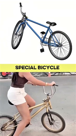 The Impossible Bicycle That Tricks Your Brain #Shorts