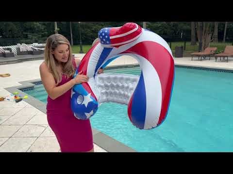 Review of the 3 Pack Pool Float Chairs with Drink Holder