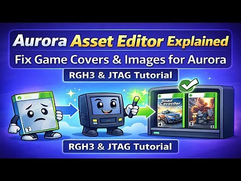 Aurora Asset Editor Explained – Fix Missing Box Art, Covers, and Images on Modded Xbox 360 Consoles