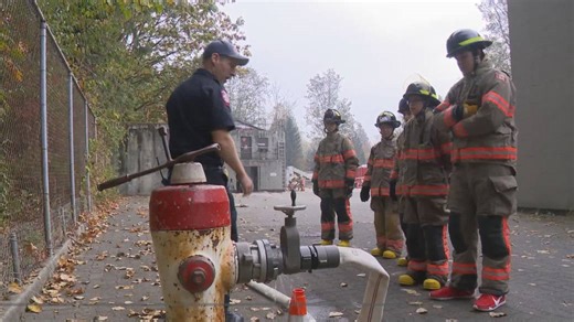 North Vancouver fire training hopes to interest youth in firefighting