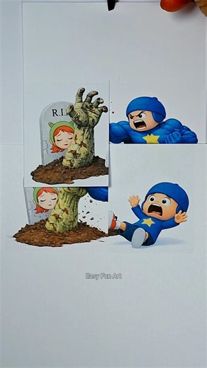 Unboxing Niddle Pop Pocoyo X Nina Vad Boyz Funeral Tombstone Paper Transform Craft #pocoyo